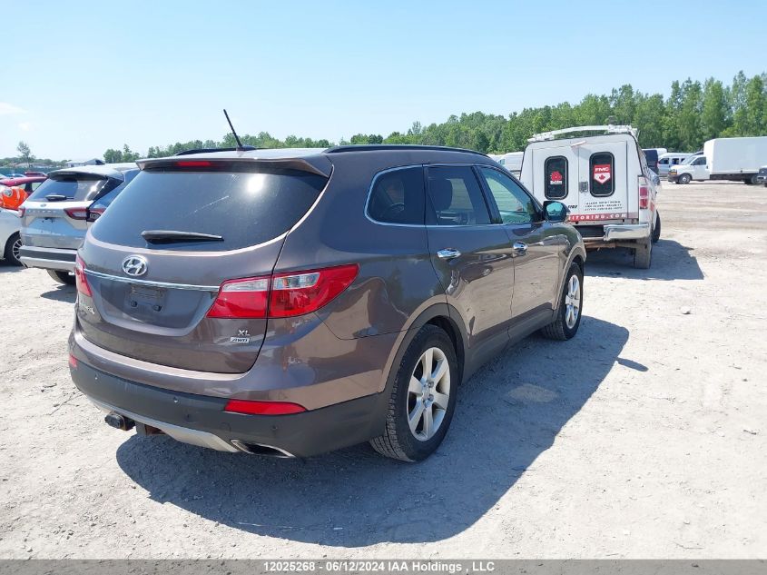 2015 Hyundai Santa Fe Xl Luxury VIN: KM8SNDHF4FU100190 Lot: 12025268