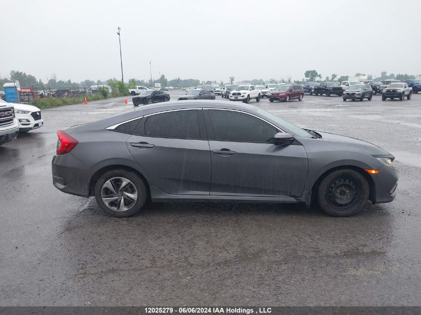 2020 Honda Civic Lx VIN: 2HGFC2F58LH009062 Lot: 12025279