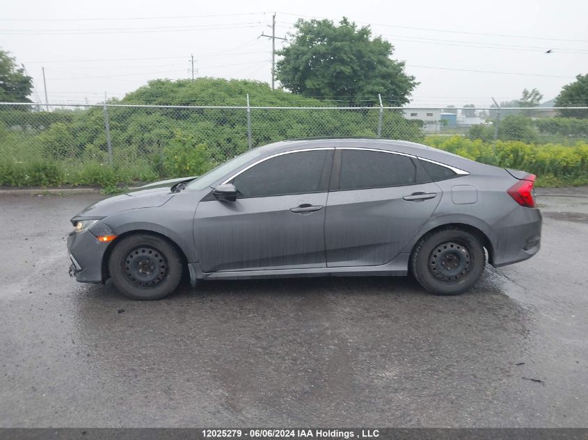 2020 Honda Civic Lx VIN: 2HGFC2F58LH009062 Lot: 12025279