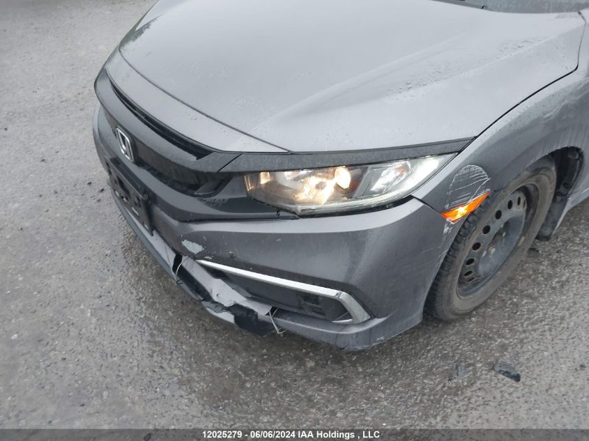 2020 Honda Civic Lx VIN: 2HGFC2F58LH009062 Lot: 12025279