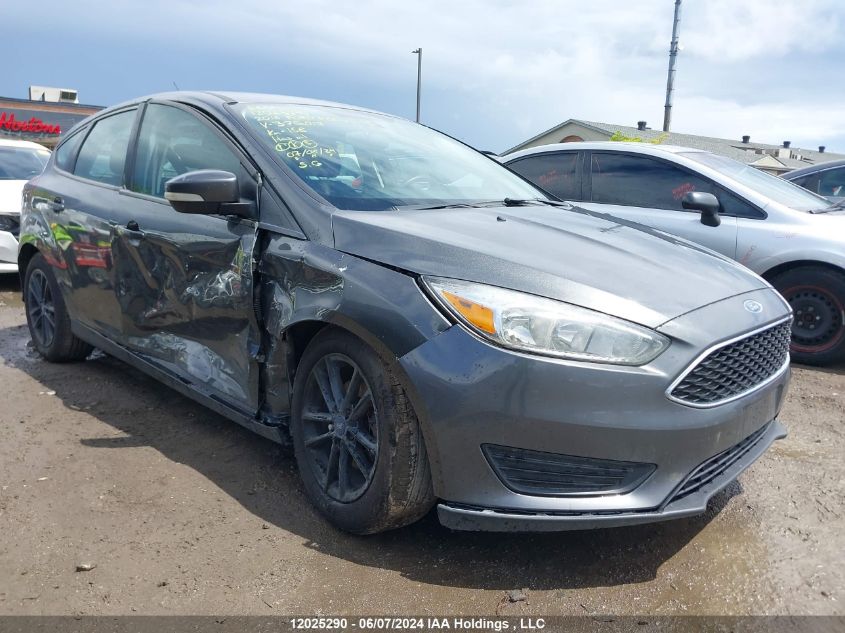 2016 Ford Focus Se VIN: 1FADP3K2XGL375017 Lot: 12025290