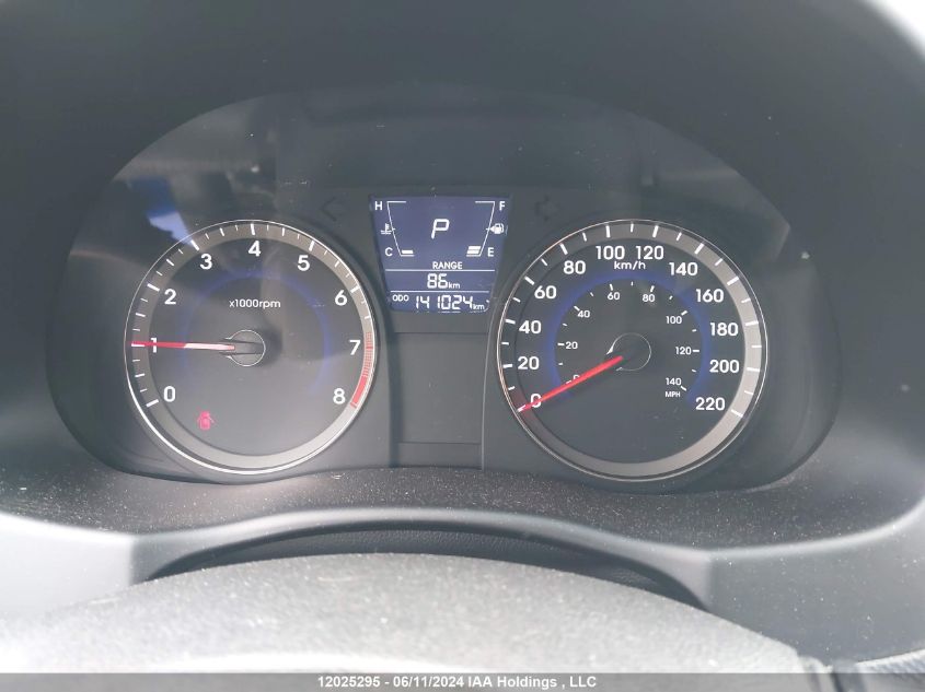 2013 Hyundai Accent VIN: KMHCT5AE4DU095037 Lot: 12025295