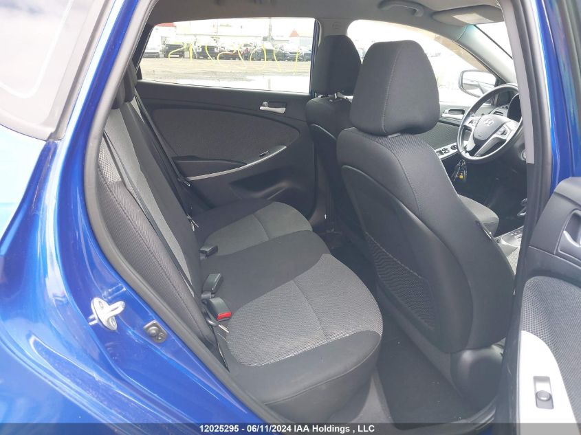 2013 Hyundai Accent VIN: KMHCT5AE4DU095037 Lot: 12025295