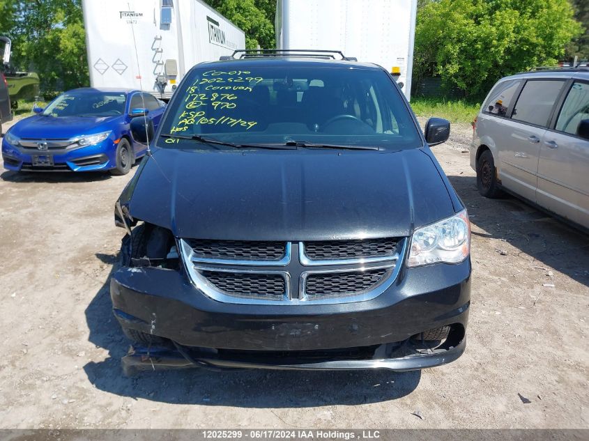 2018 Dodge Grand Caravan Se VIN: 2C4RDGBG4JR172876 Lot: 12025299