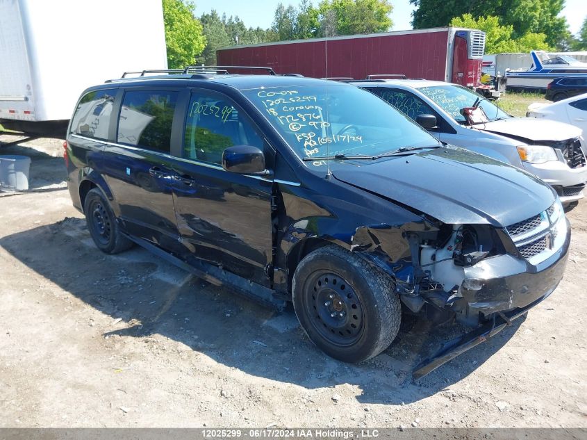 2018 Dodge Grand Caravan Se VIN: 2C4RDGBG4JR172876 Lot: 12025299