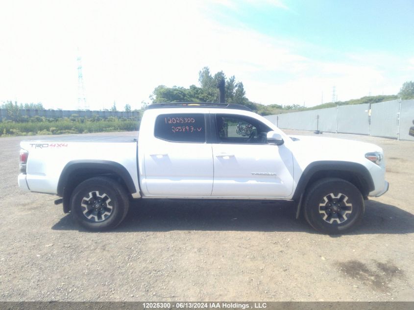2021 Toyota Tacoma VIN: 5TFCZ5AN4MX265897 Lot: 12025300