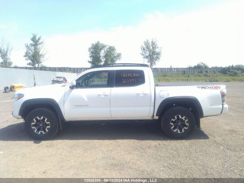 2021 Toyota Tacoma VIN: 5TFCZ5AN4MX265897 Lot: 12025300