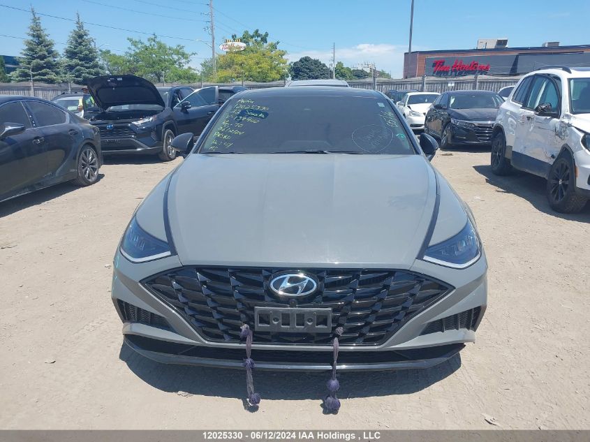 2022 Hyundai Sonata Luxury VIN: 5NPEL4J27NH138942 Lot: 12025330