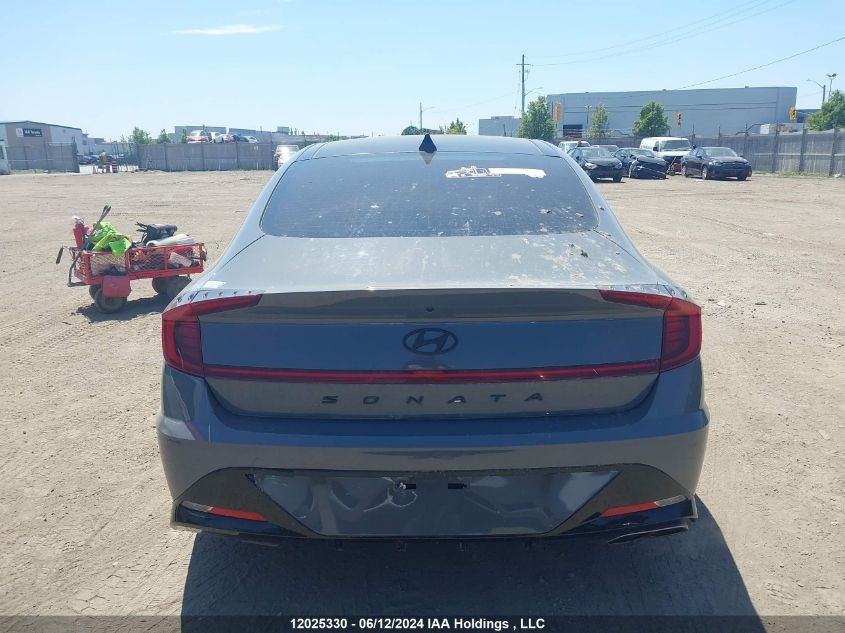 2022 Hyundai Sonata Luxury VIN: 5NPEL4J27NH138942 Lot: 12025330