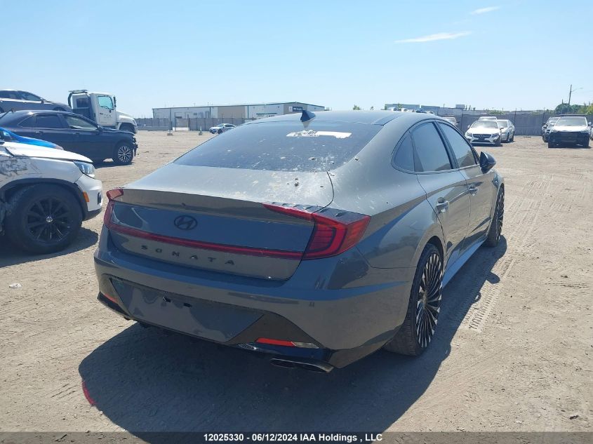 2022 Hyundai Sonata Luxury VIN: 5NPEL4J27NH138942 Lot: 12025330