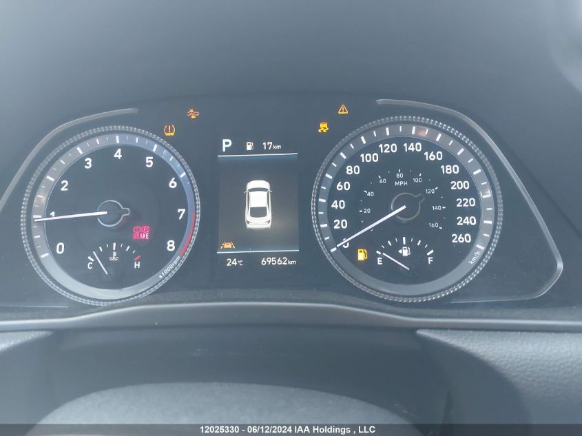 2022 Hyundai Sonata Luxury VIN: 5NPEL4J27NH138942 Lot: 12025330