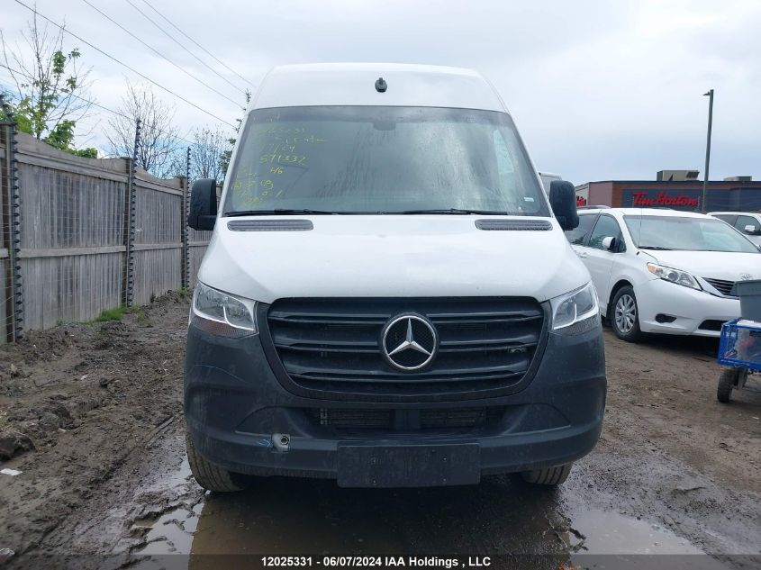 2023 Mercedes-Benz Sprinter VIN: W1Y4KCHY0PP571332 Lot: 12025331