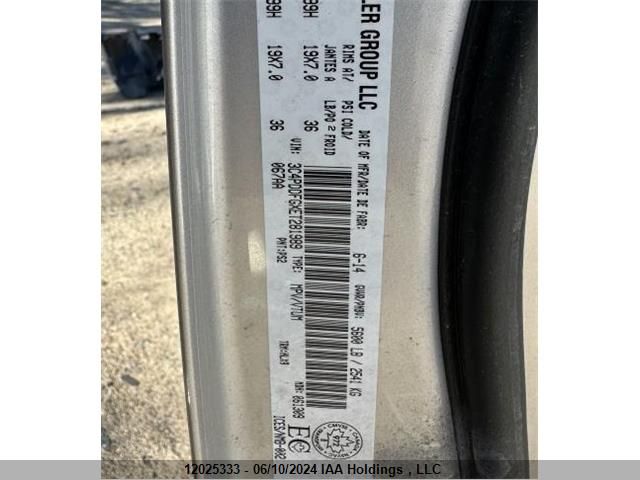 2014 Dodge Journey R/T VIN: 3C4PDDFGXET281989 Lot: 12025333