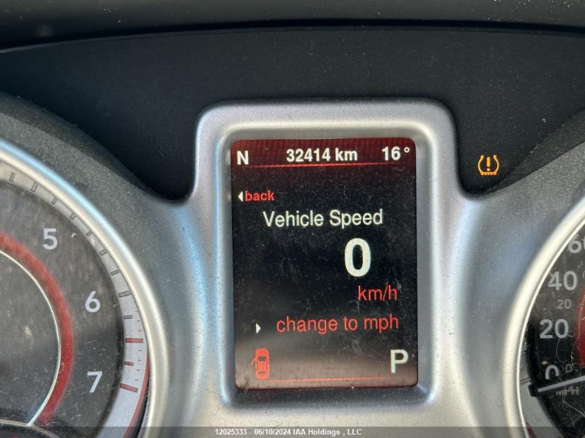 2014 Dodge Journey R/T VIN: 3C4PDDFGXET281989 Lot: 12025333