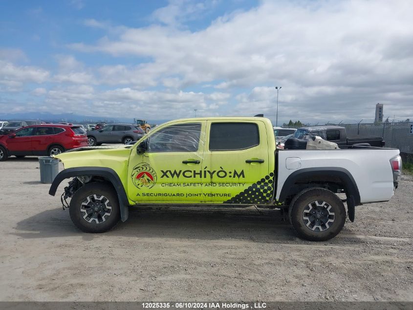 2021 Toyota Tacoma Double Cab/Sr/Sr5/Trd Sport/Trd Off Road/Trd Pro VIN: 5TFCZ5AN6MX278201 Lot: 12025335