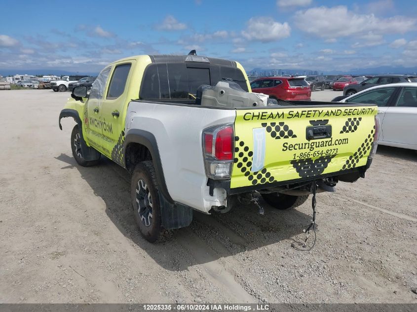 2021 Toyota Tacoma Double Cab/Sr/Sr5/Trd Sport/Trd Off Road/Trd Pro VIN: 5TFCZ5AN6MX278201 Lot: 12025335