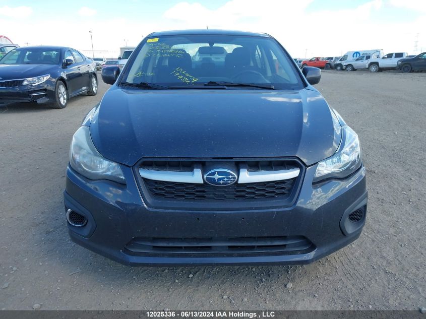 2013 Subaru Impreza VIN: JF1GJAA6XDH026672 Lot: 12025336