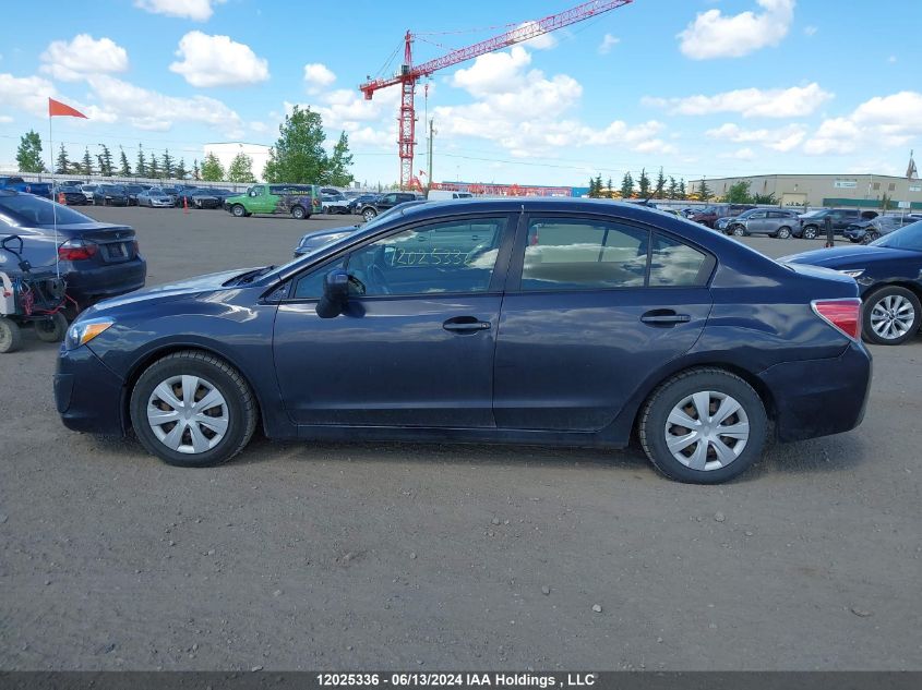 2013 Subaru Impreza VIN: JF1GJAA6XDH026672 Lot: 12025336