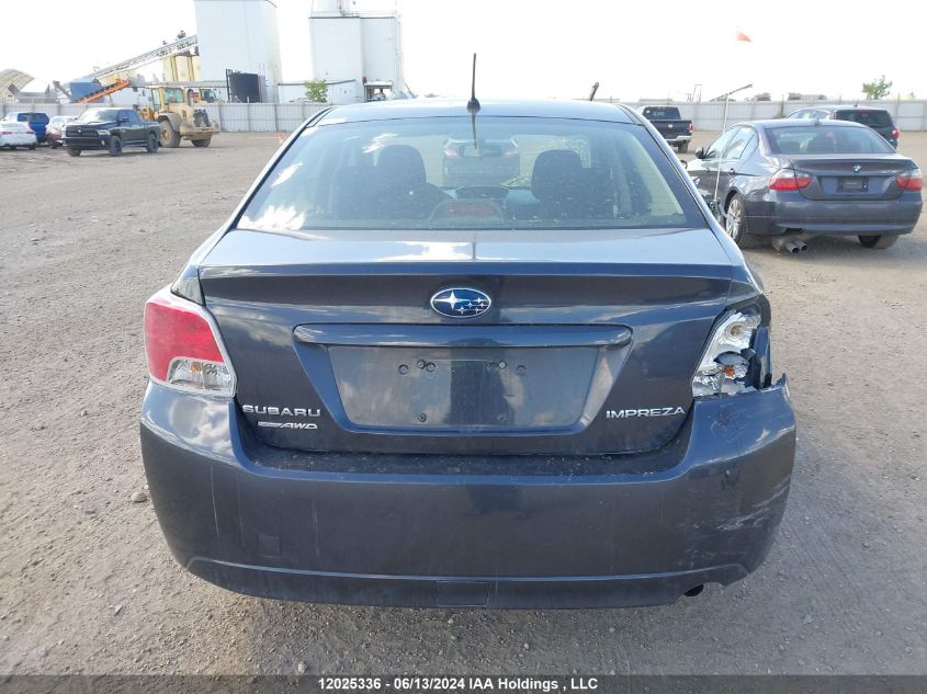 2013 Subaru Impreza VIN: JF1GJAA6XDH026672 Lot: 12025336