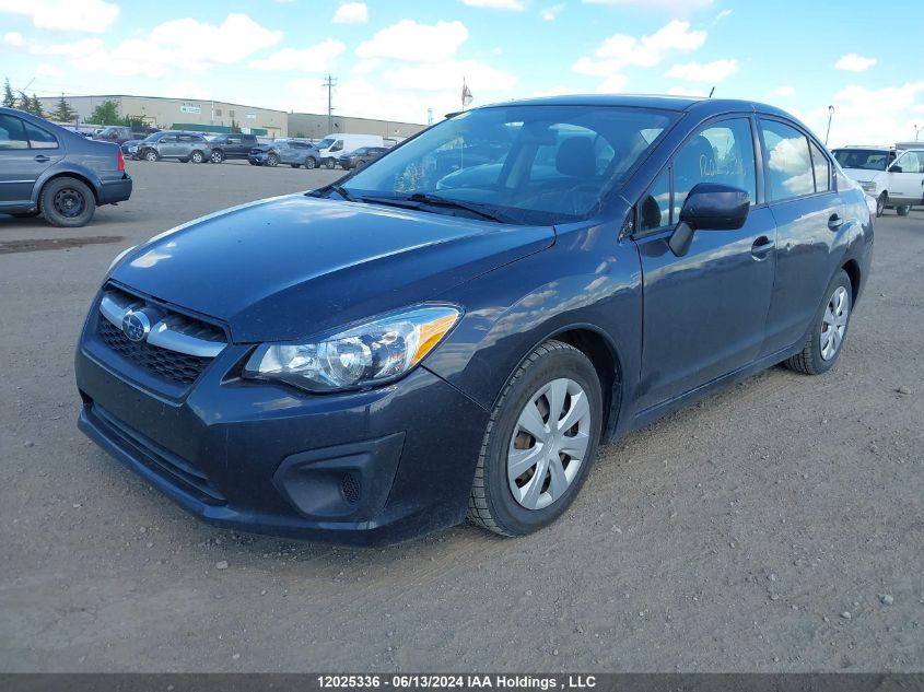 2013 Subaru Impreza VIN: JF1GJAA6XDH026672 Lot: 12025336