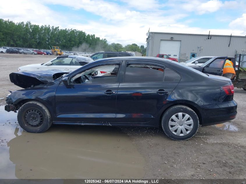 2017 Volkswagen Jetta Sedan VIN: 3VW2B7AJ6HM217772 Lot: 12025342