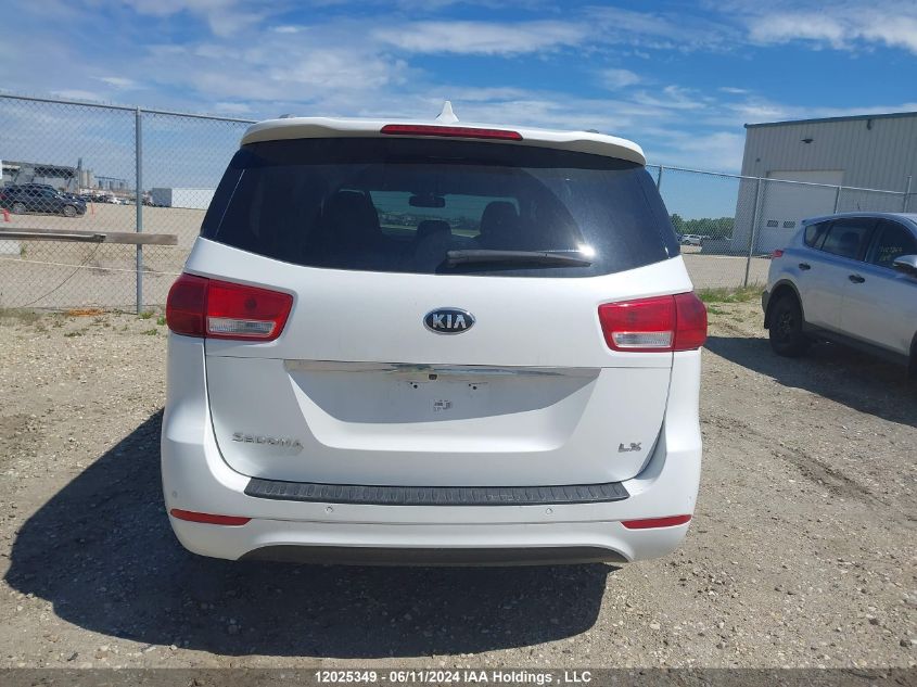 2018 Kia Sedona VIN: KNDMB5C19J6370018 Lot: 12025349