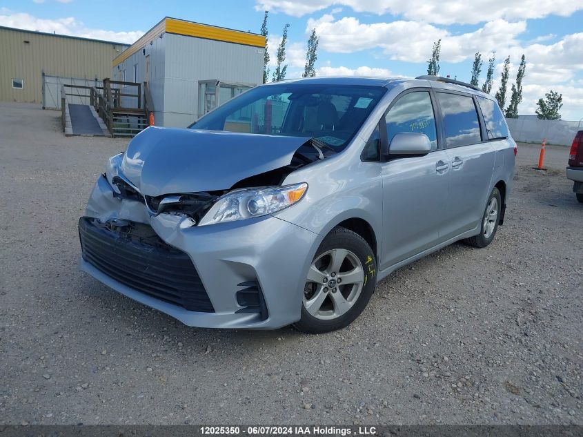 2019 Toyota Sienna Le 8-Passenger VIN: 5TDKZ3DC1KS014171 Lot: 12025350