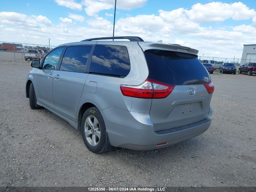 2019 Toyota Sienna Le 8-Passenger VIN: 5TDKZ3DC1KS014171 Lot: 12025350