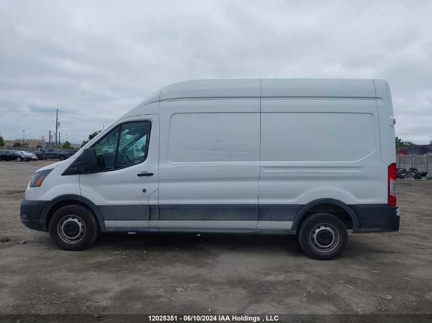 2022 Ford Transit T-250 VIN: 1FTBR1X83NKA80003 Lot: 12025351