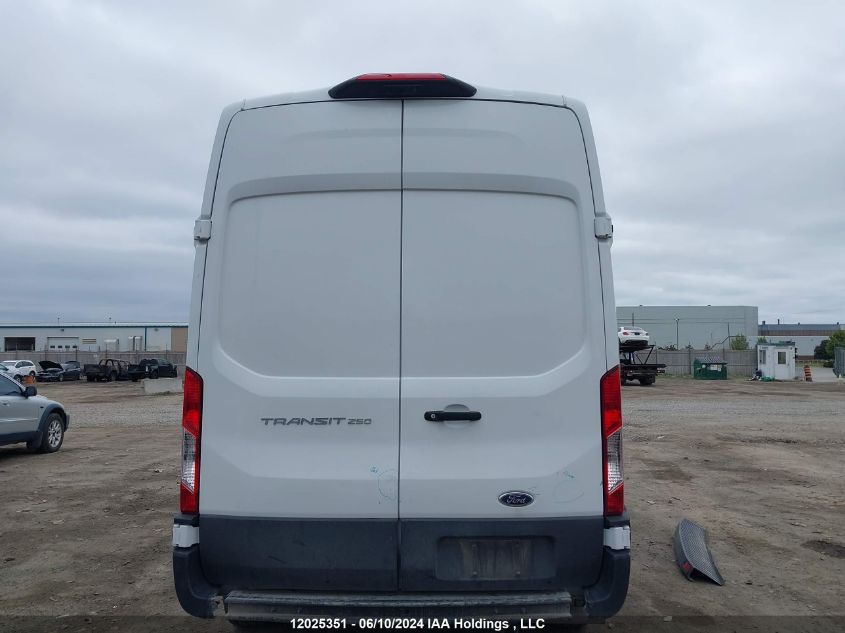 2022 Ford Transit T-250 VIN: 1FTBR1X83NKA80003 Lot: 12025351