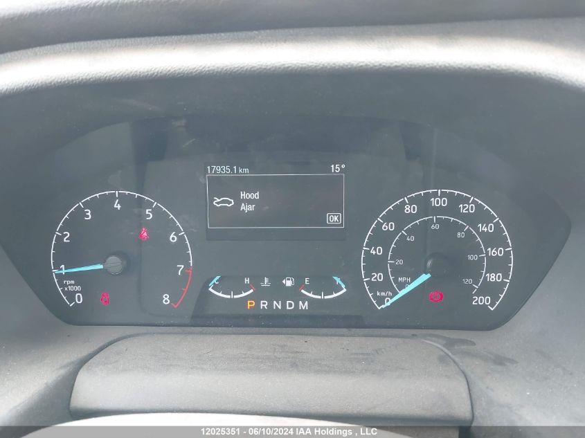 2022 Ford Transit T-250 VIN: 1FTBR1X83NKA80003 Lot: 12025351