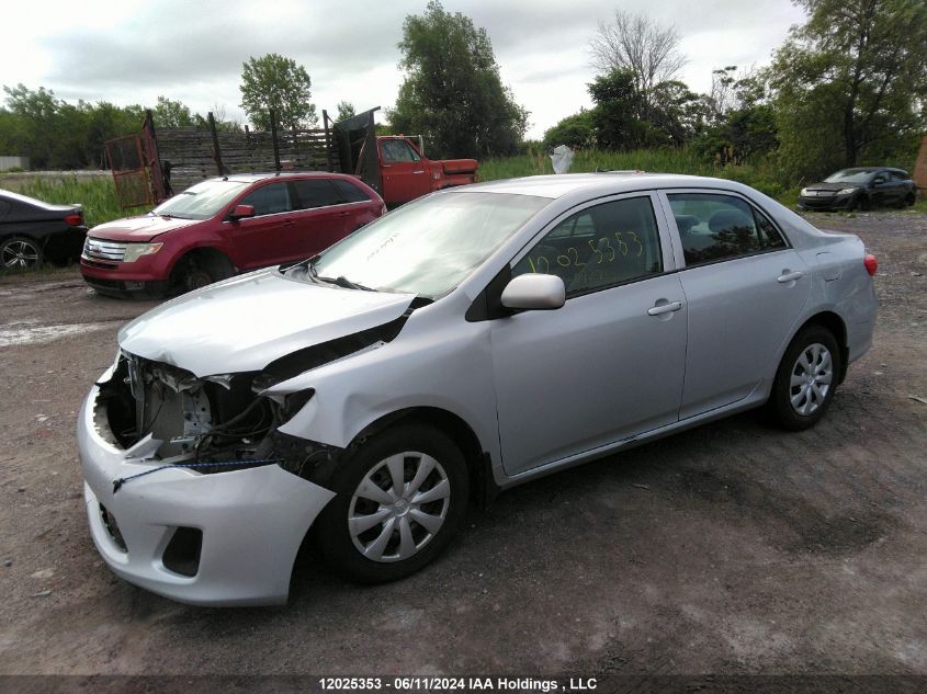 2013 Toyota Corolla Ce/Le/S VIN: 2T1BU4EE4DC072730 Lot: 12025353