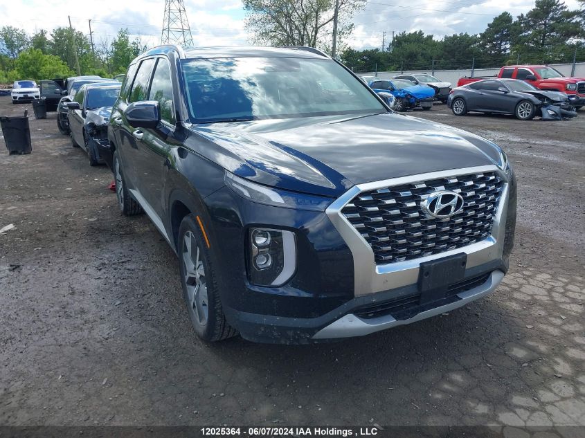 2022 Hyundai Palisade Luxury 7-Passenger Seating VIN: KM8R3DHE2NU475781 Lot: 12025364