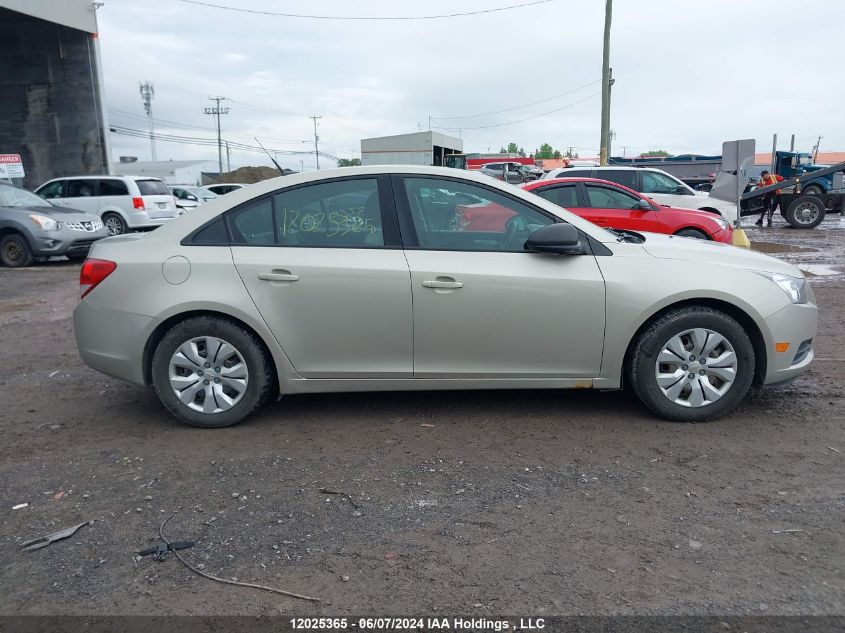 2014 Chevrolet Cruze VIN: 1G1PL5SH2E7345768 Lot: 12025365