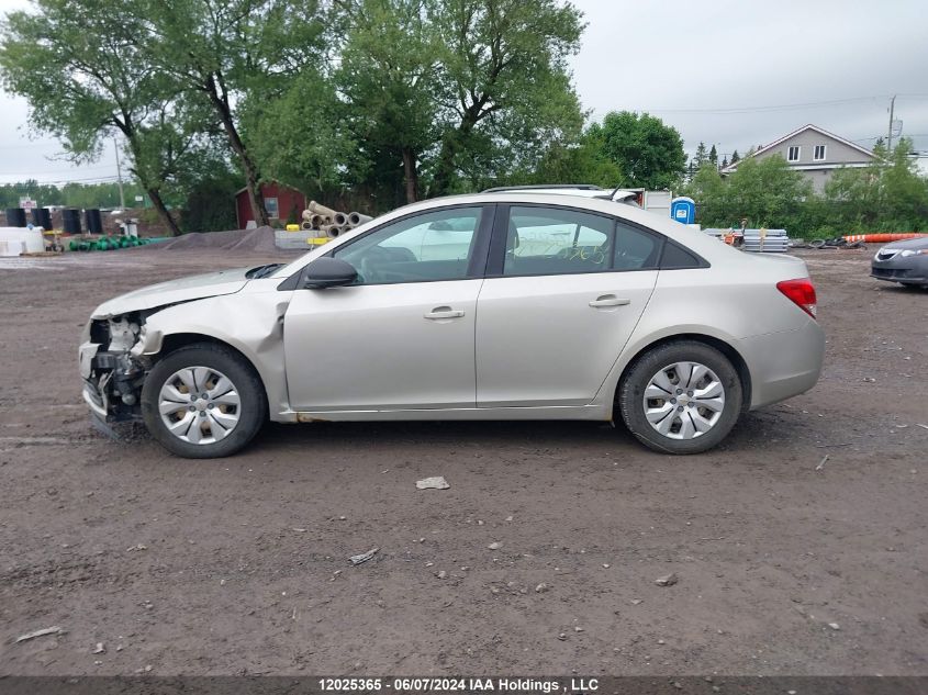 2014 Chevrolet Cruze VIN: 1G1PL5SH2E7345768 Lot: 12025365