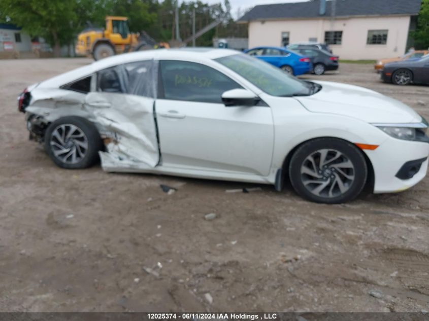 2017 Honda Civic Sedan VIN: 2HGFC2F8XHH013860 Lot: 12025374