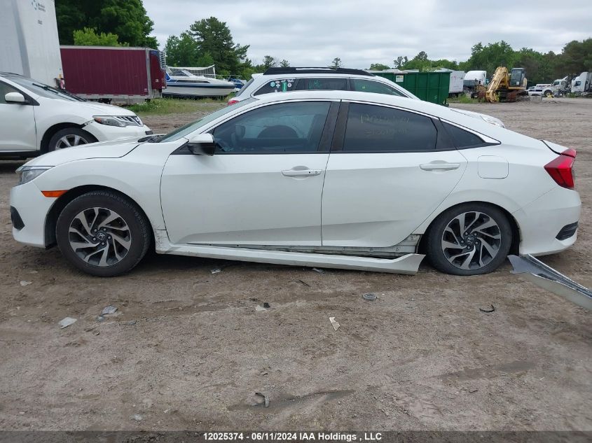 2017 Honda Civic Sedan VIN: 2HGFC2F8XHH013860 Lot: 12025374