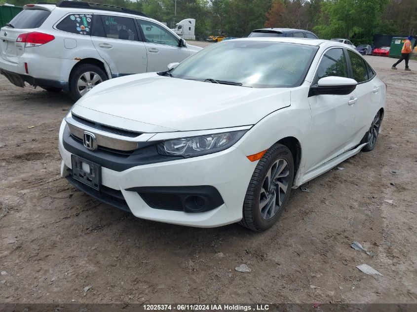 2017 Honda Civic Sedan VIN: 2HGFC2F8XHH013860 Lot: 12025374