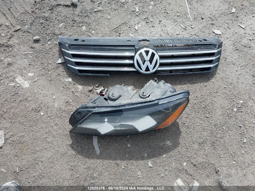 2013 Volkswagen Passat VIN: 1VWAH7A31DC125220 Lot: 12025376