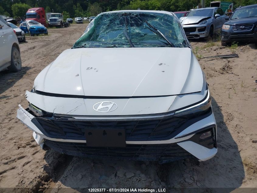 2024 Hyundai Elantra Preferred W/Tech Package VIN: KMHLM4DG2RU701589 Lot: 12025377