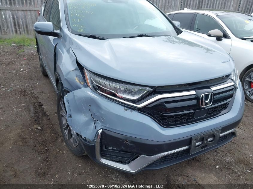 2020 Honda Cr-V VIN: 2HKRW2H96LH242447 Lot: 12025378