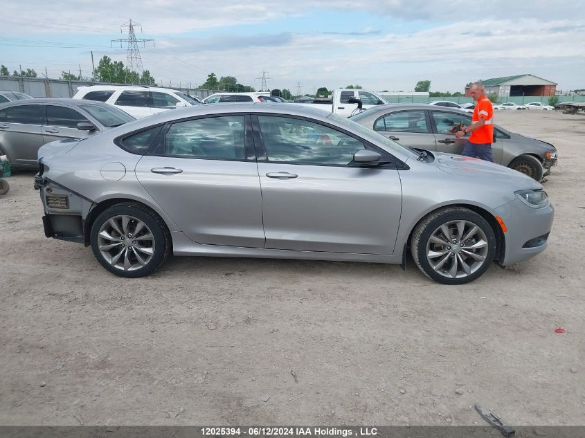 2016 Chrysler 200 S VIN: 1C3CCCBB5GN156038 Lot: 12025394