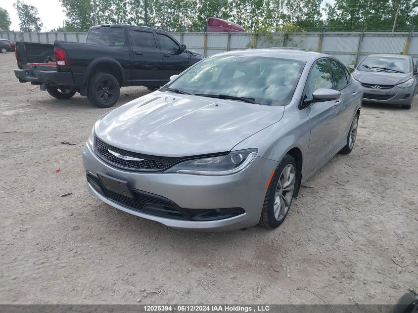 2016 Chrysler 200 S VIN: 1C3CCCBB5GN156038 Lot: 12025394