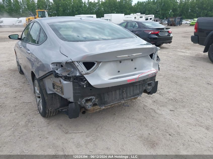 2016 Chrysler 200 S VIN: 1C3CCCBB5GN156038 Lot: 12025394