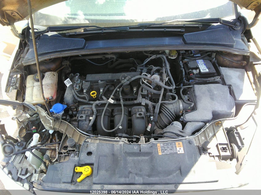 2016 Ford Focus Titanium VIN: 1FADP3N29GL388790 Lot: 12025398