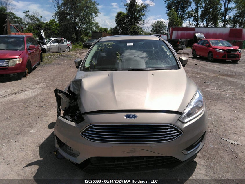 2016 Ford Focus Titanium VIN: 1FADP3N29GL388790 Lot: 12025398