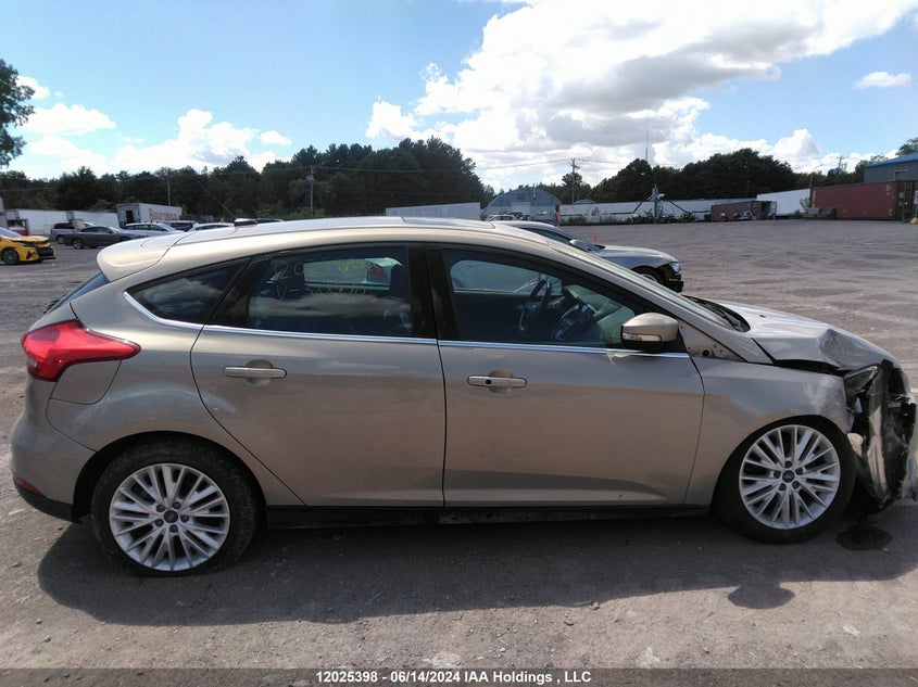 2016 Ford Focus Titanium VIN: 1FADP3N29GL388790 Lot: 12025398