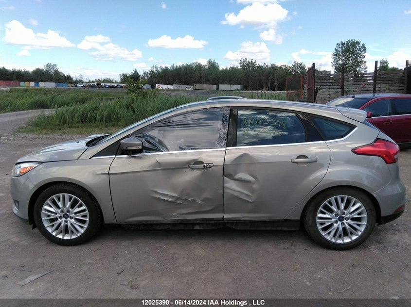 2016 Ford Focus Titanium VIN: 1FADP3N29GL388790 Lot: 12025398