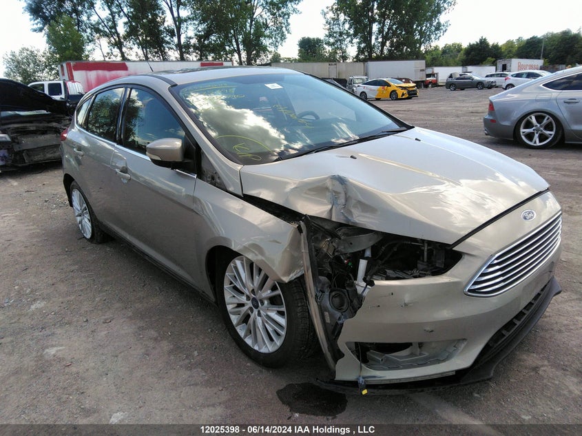 2016 Ford Focus Titanium VIN: 1FADP3N29GL388790 Lot: 12025398