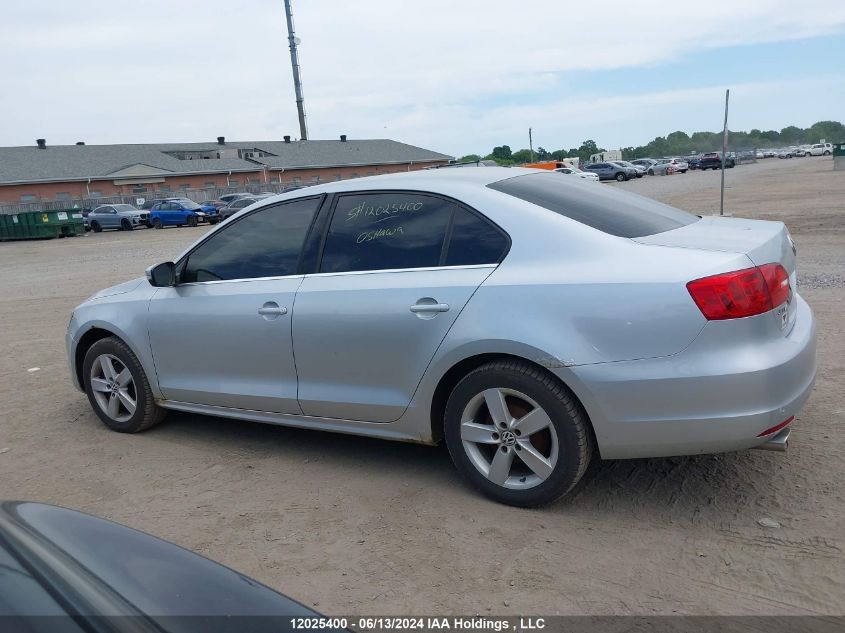 2011 Volkswagen Jetta Sedan VIN: 3VWDX7AJ9BM396228 Lot: 12025400